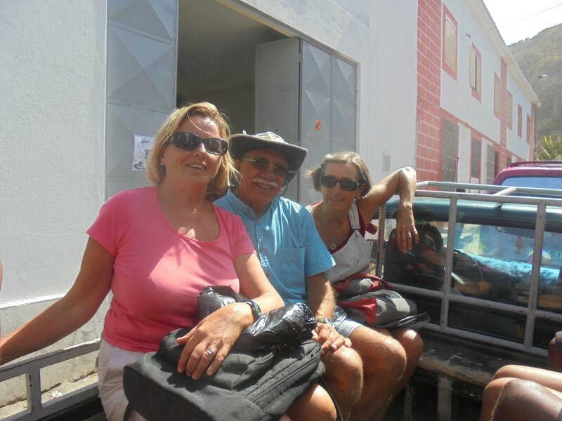 en route pour Vila Nova Sintra Ile de Brava