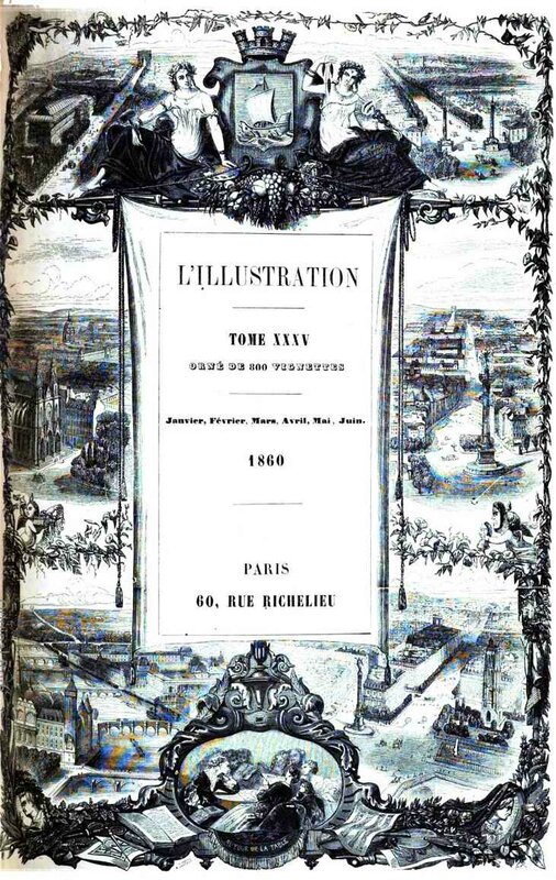 Illustraion couverture 1860