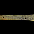 A jade ceremonial blade, Late Shang-<b>Western</b> <b>Zhou</b> <b>dynasty</b>