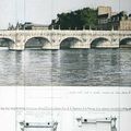 <b>Christo</b>, Projet préparatoire du Pont-Neuf, 1980