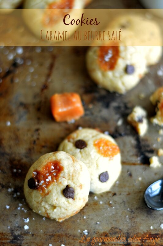 cookies caramel beurre salé chocolat