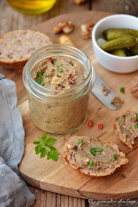 pâté champignons okara vegan sans gluten glutenfree