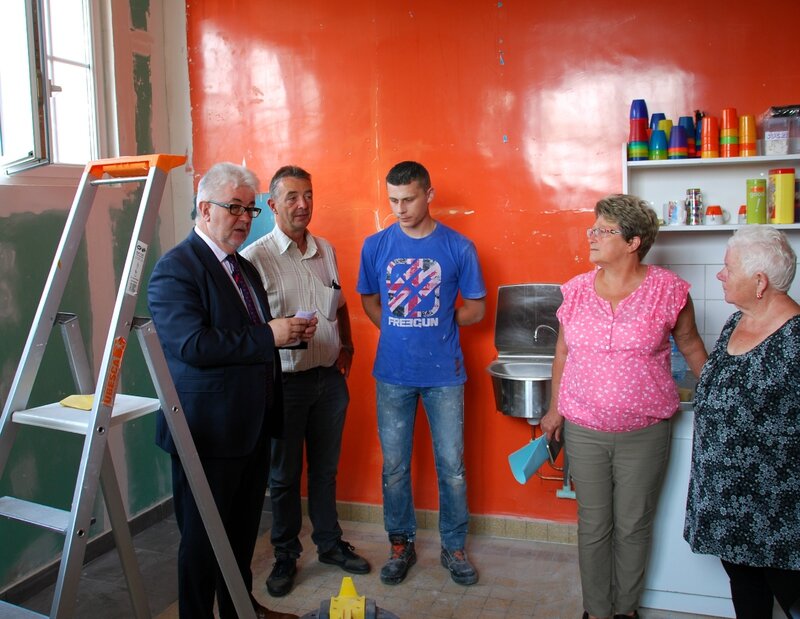 ECOLE CHAMPS-ELYSEES TRAVAUX ETE 2016 cuisine
