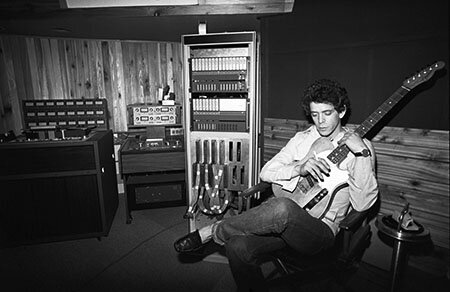 Lou Reed-Rec Studio