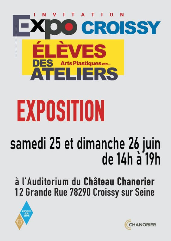 Expo élèves Croissy 2022