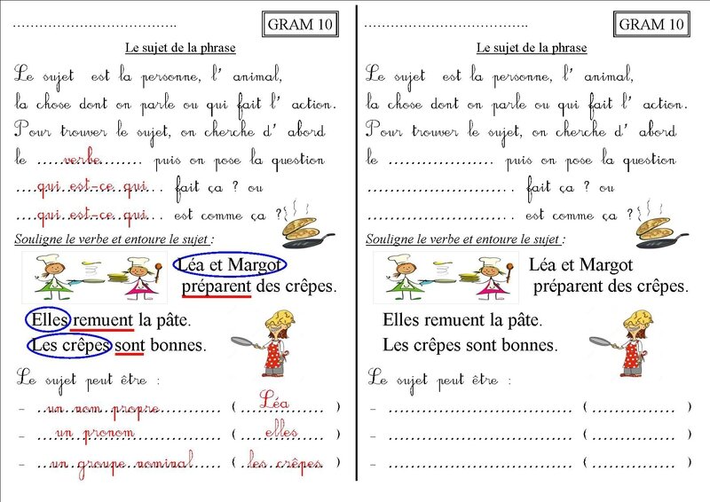Du Mot Vers La Phrase Ce1 classeceboisvil.canalblog.com