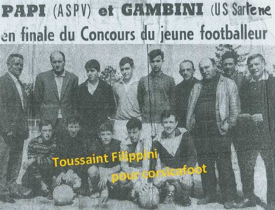 019 1063 - MEP - Filippini Toussaint - Claude Papi - Ses débuts à 1967