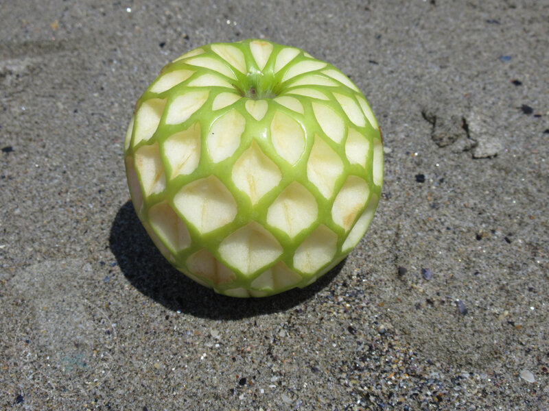 Pomme à la plage #7