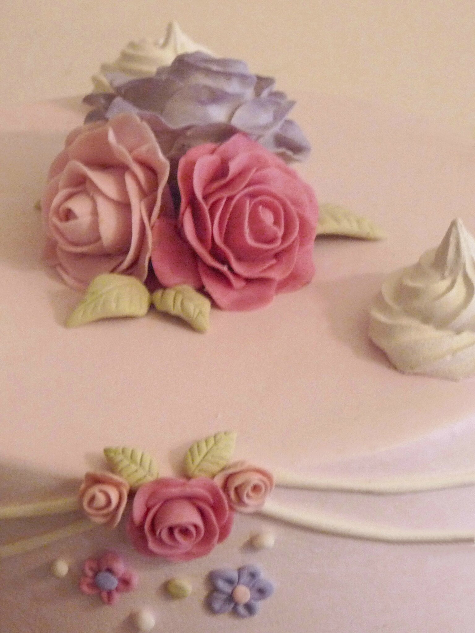 Gâteau Marie Antoinette, détail