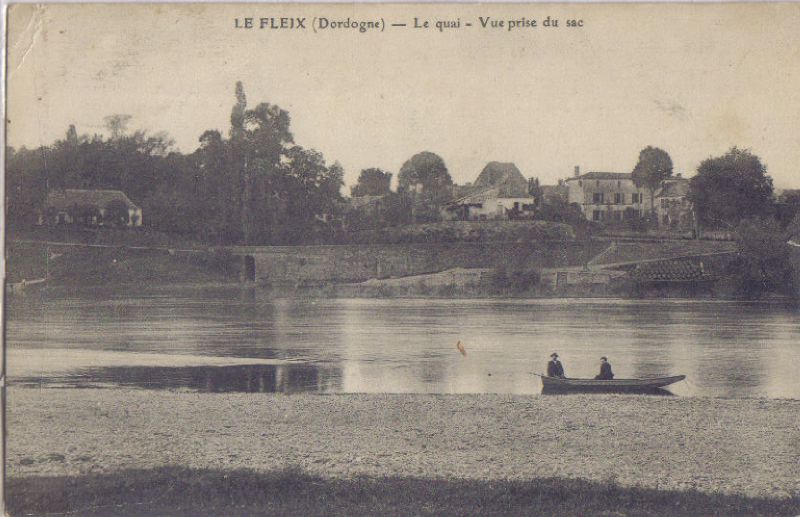 le fleix vue prise du Sac