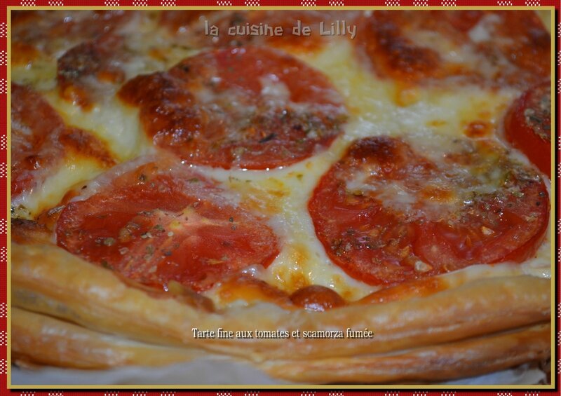 tarte fine tomates scarmozza