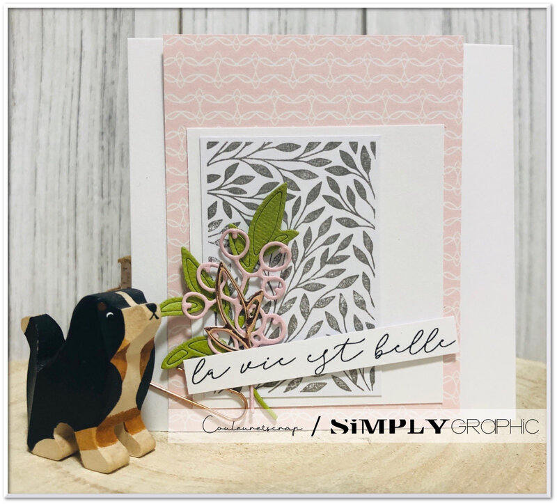 Couleuretscrap_pour_Simply_Graphic_carte_la_vie_est_belle