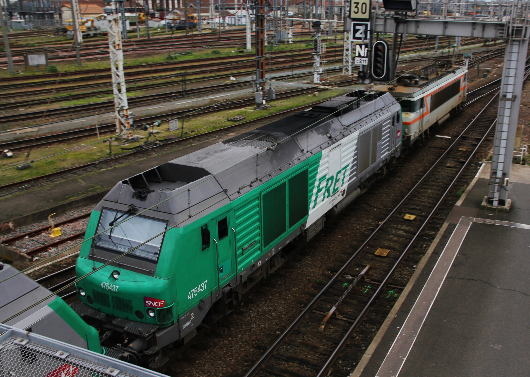 BB 75437 Fret dans un TM à Bordeaux