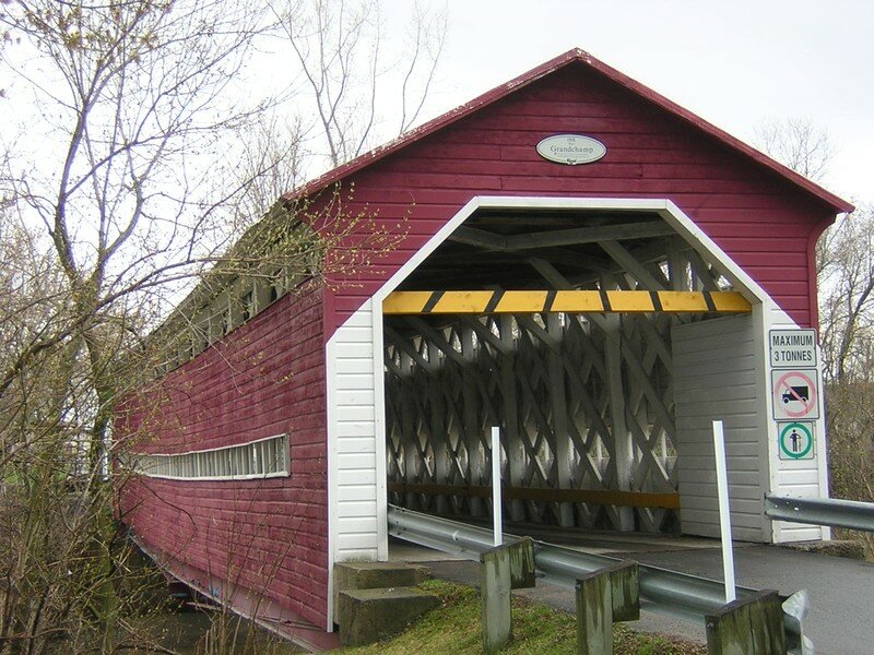 Pont Grandchamp, Ste-Genevière-de-Berthier, Qc