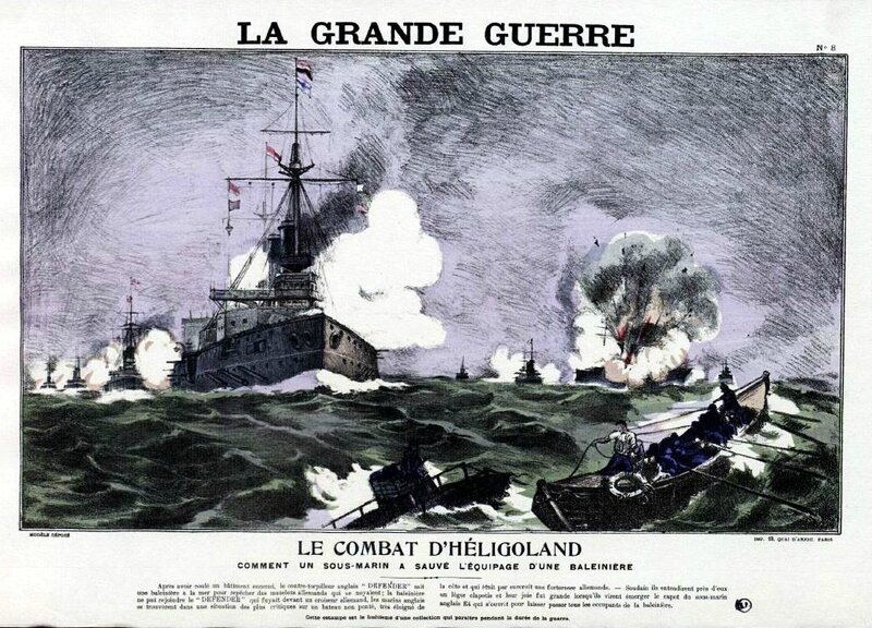 Grande guerre combat d'héligoland