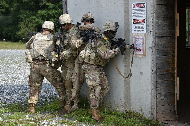 Des militaires en mission