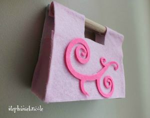 SAC FEUTRINE DIY, PATRON SAC FEUTRINE