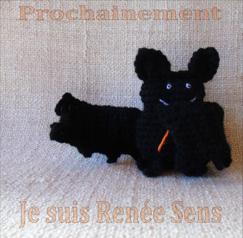 Renaissance-chauve souris au crochet