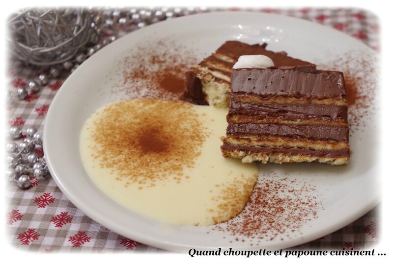 Bûche au chocolat et petits beurre sans cuisson-6600