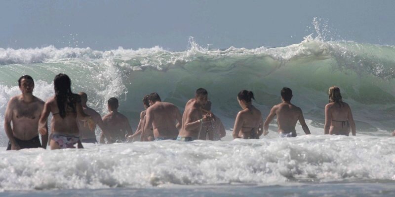 Côte Basque Incidents en série à la plage