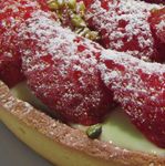 zoom tarte aux fraises