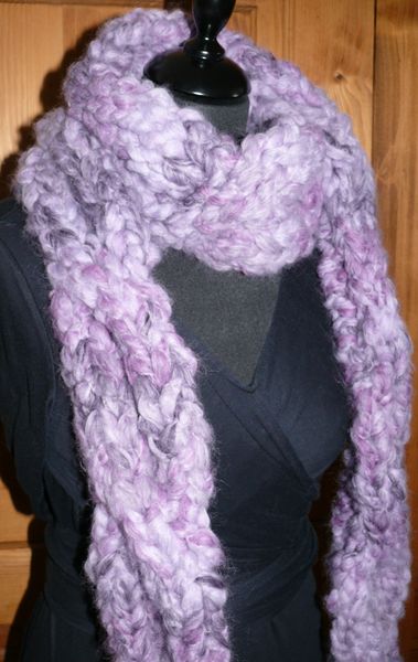 Maxi torsade lilas 2