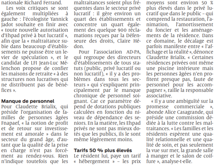 2022 02 07 SO Les Ehpad peuvent-ils être gérés par le secteur privé lucratif2