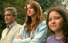 Image du film Les descendants, MAtt et ses filles