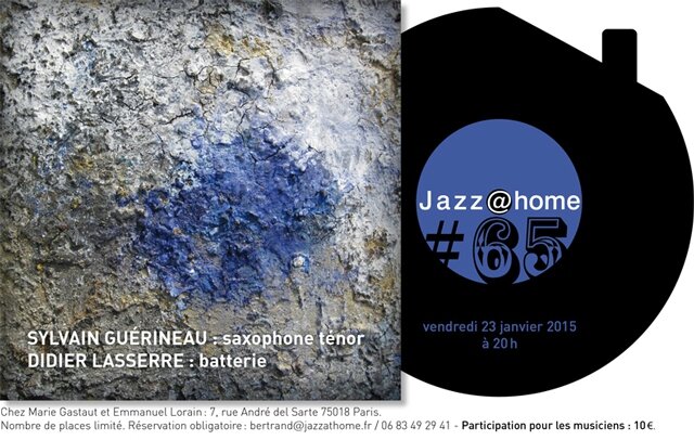 jazz@home-65 Guérineau - Lasserre 23 jan 15