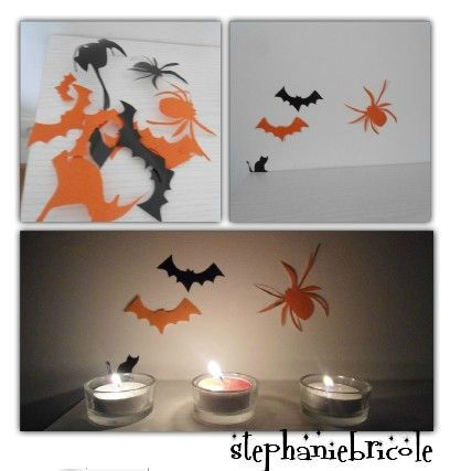 diy tuto sticker mural halloween