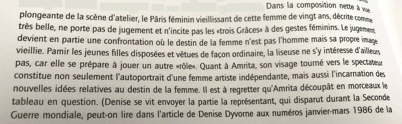 La Jeune Fille en noir 1933 interprétation