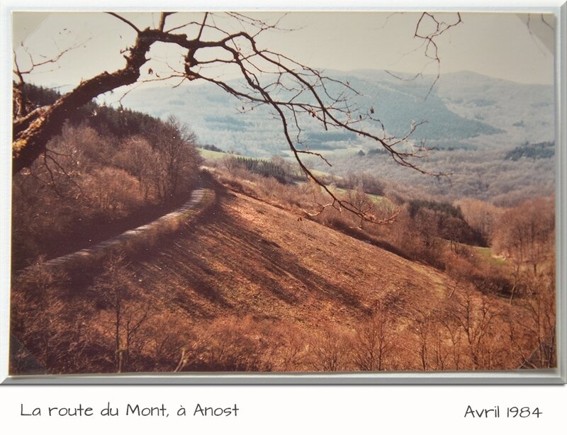 Morvan 1980 - Route du Mont