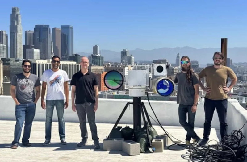 Equipe californienne du Teleidoscope caméras électro-optiquesInfrarouges