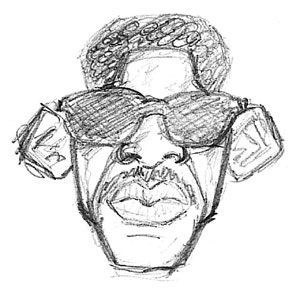 caricature Will Smith rough