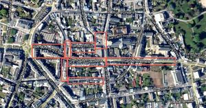 Avranches plan des travaux quartier Saint Gaudens 2013 2014