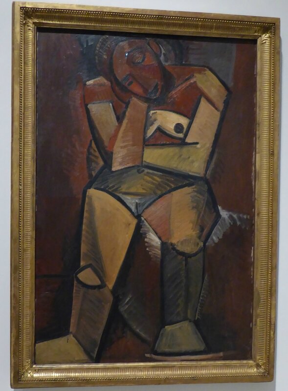 Picasso Femme nue assise Méditation