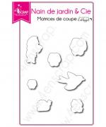 matrice-de-coupe-scrapbooking-carterie-animal-fleur-nain-de-jardin-cie
