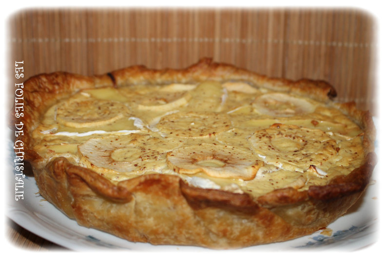 Tarte oignons normande 7