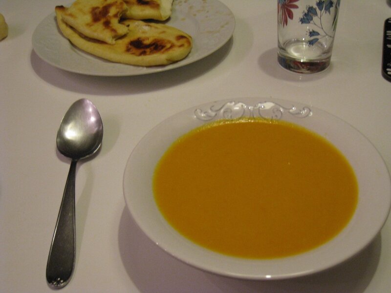 soupe carottes orange