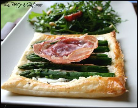 recettes entrees Tartelettes asperges et chèvre qui déchirent tout