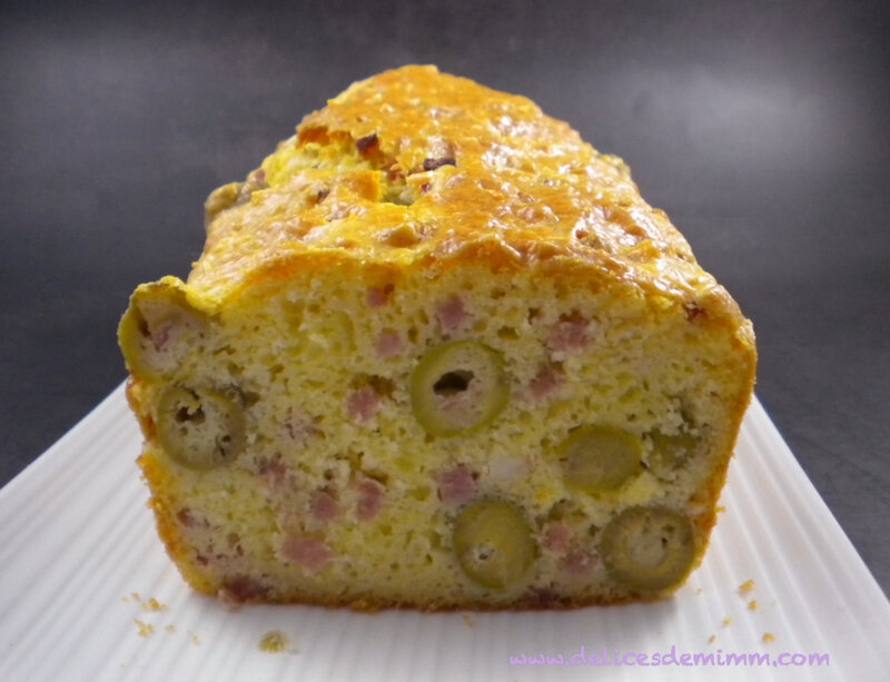 Le cake aux olives et aux Comté + Astuce 4