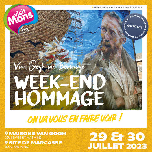 Affiche week-end Van Gogh 2023