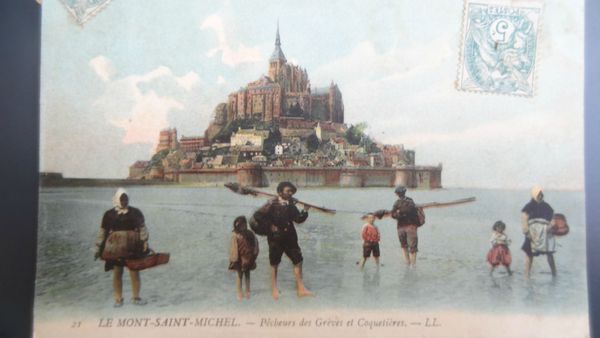 Mt St Michel Pêcheurs des grèves (2)