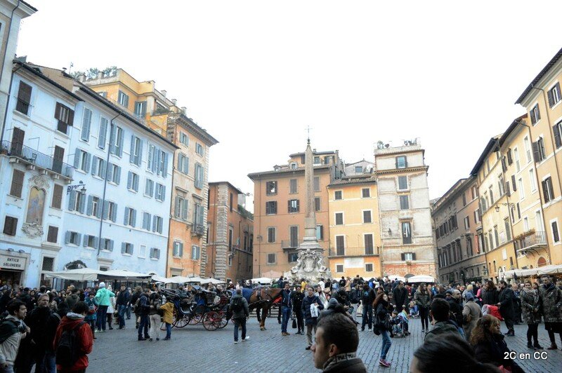 Rome - Quartier du Panthéon - Piazza della Rotonda