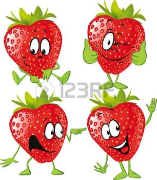 28505317-dessin-anim-de-fraise-avec-les-mains-isol-s-sur-fond-blanc