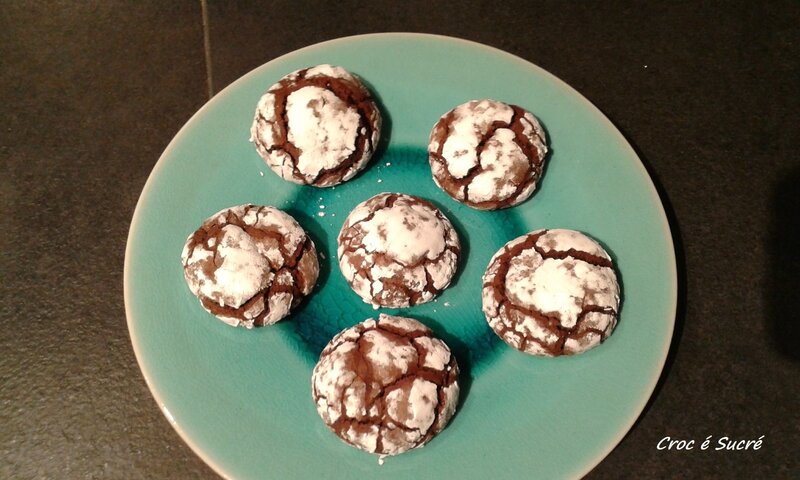 Crinckles chocolat marron