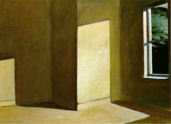 sun in an empty Room 1963 Hopper