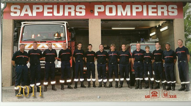Benoît et Maëva, pompiers volontaires, calendrier 2010