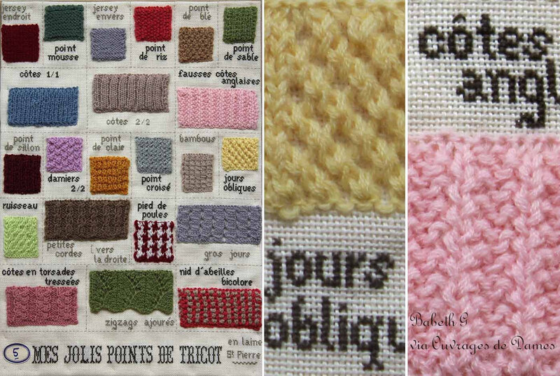 Babeth page tricot