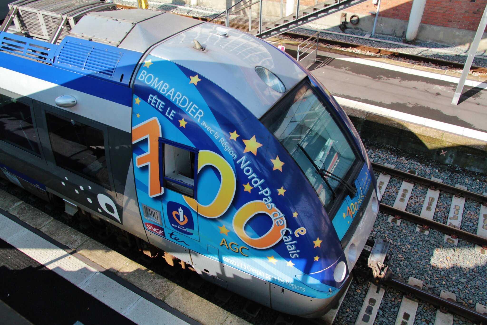 Le 700ème AGC, région Nord Pas-de-Calais, gare de Lille